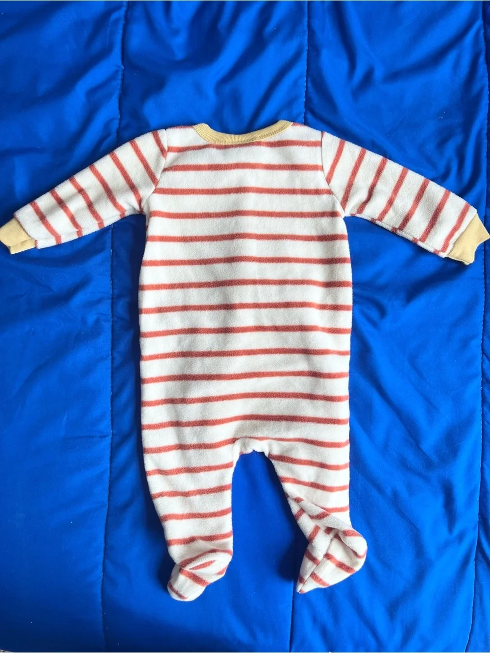 CARTER’S Baby Holiday Fleece Footed Pajamas (5) 0-3 Months